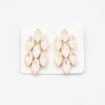 Crystal Bloom Cluster Earrings