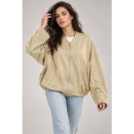 Essential Oversized Zip Jacket