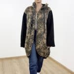 Wild Chic Leopard Hooded Coat