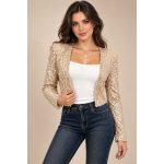 Radiant Luxe Sequin Blazer – Dazzle in Every Color