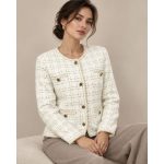 Parisian Tweed Soft Knit Cardigan