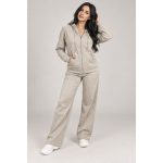 Cozy Heather Zip-Up Hoodie Set