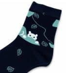 Peekaboo Bear Crew Socks
