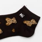 Teddy Hugs Ankle Socks