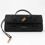 Luxe Embossed Clutch Bag