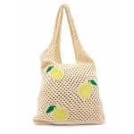 Lemon Breeze Crochet Tote