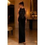 Noir Elegance Gown