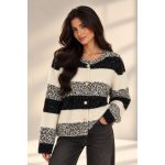 Striped Knit Cardigan - M/L